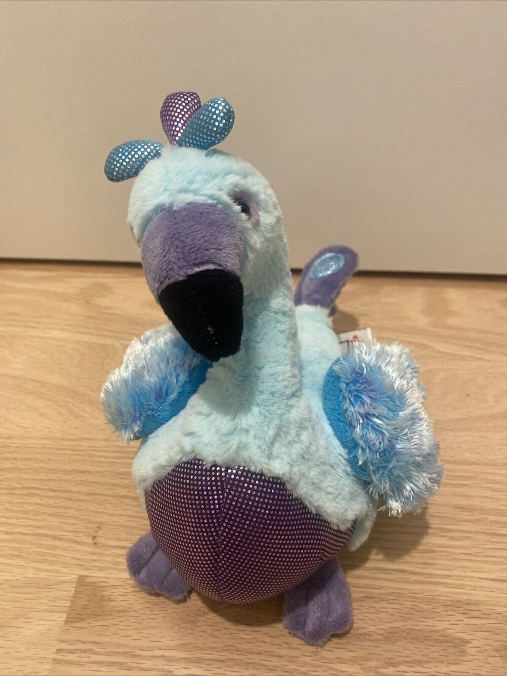Ganz Webkinz Blufadoodle Plush Blue HM453 Stuffed Animal
